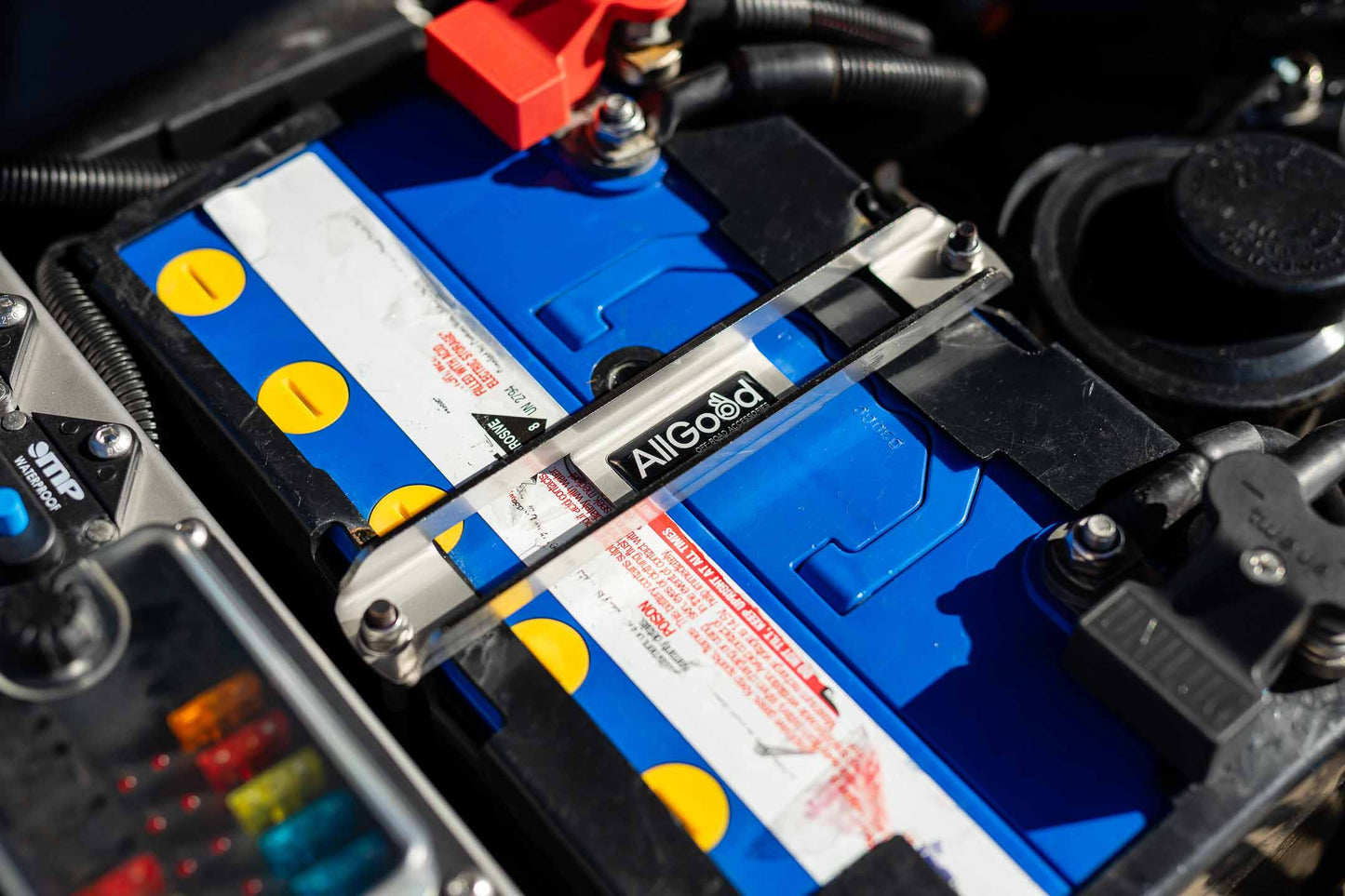 Battery Tie-Down Bracket - Flat Top