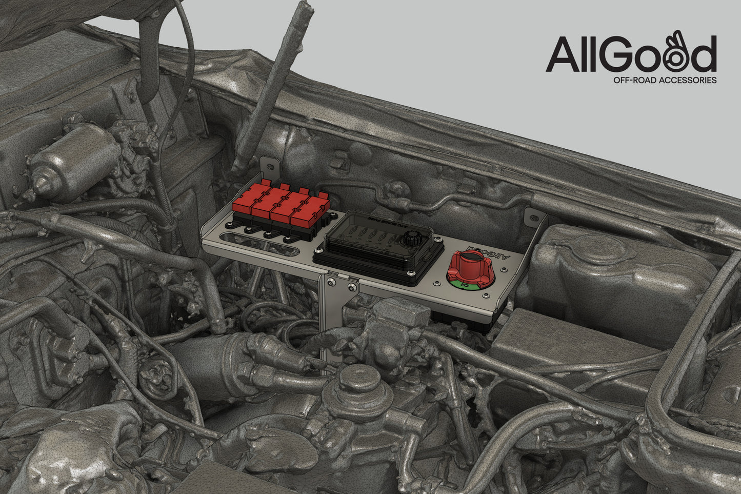 Toyota 80 Series Landcruiser Auxiliary Panel