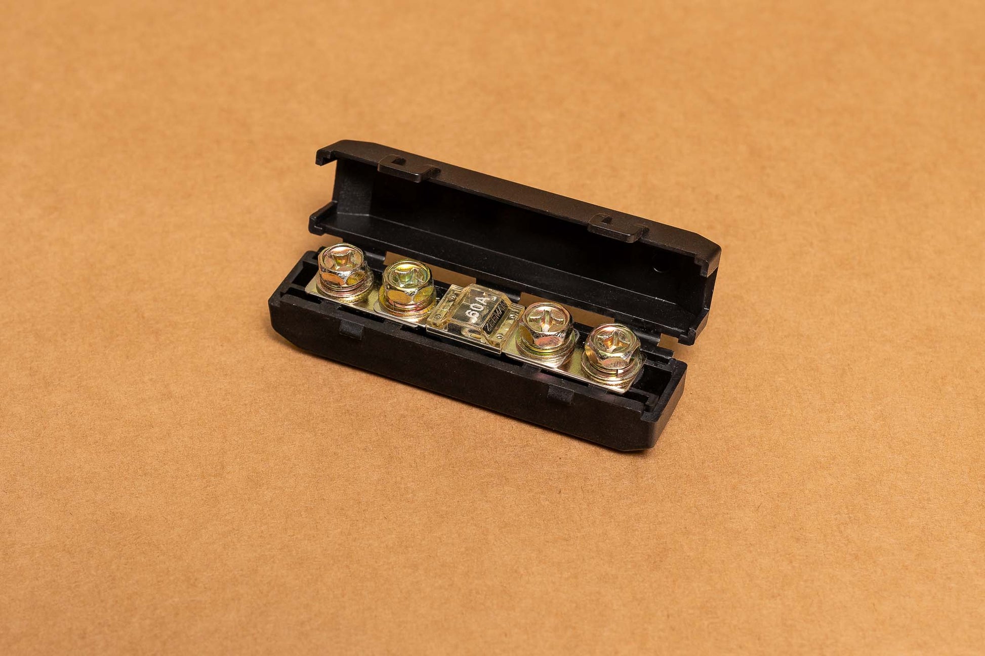 MTA Midi Car Inline Fuse Holder – 2 X 30 Amp ANL Mini Fuse Terminals With Heat Shrink