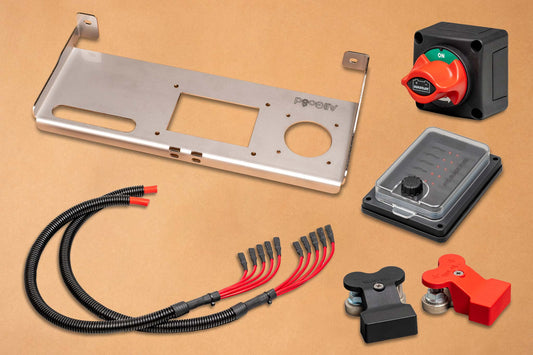 Toyota 80 Series Landcruiser Aux Panel Package